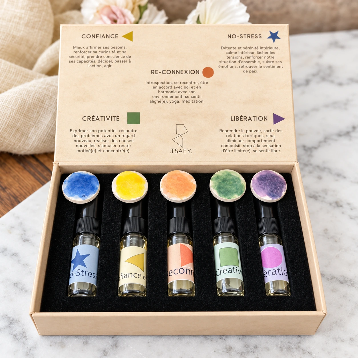 Boite de parfum de l'oraccessible