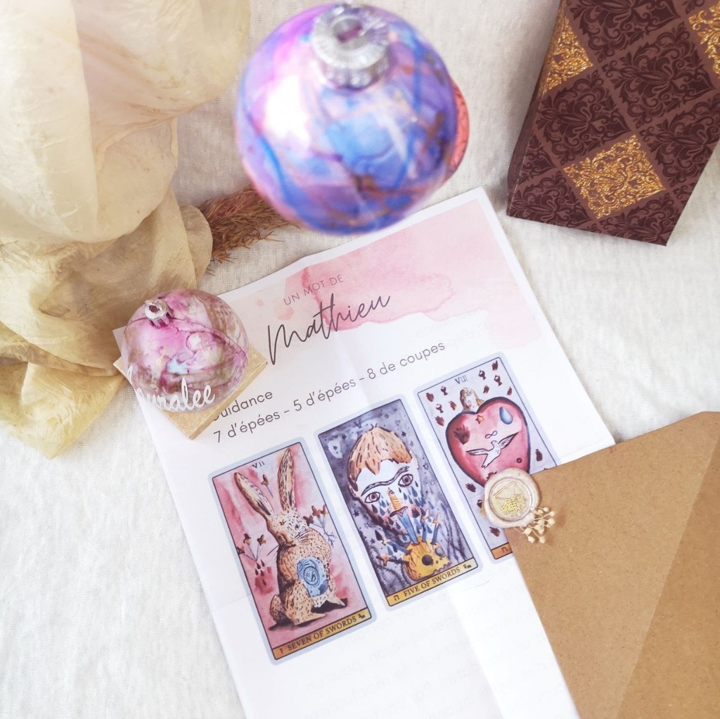Boule de noël Encromantique