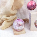 Boule de noël Encromantique