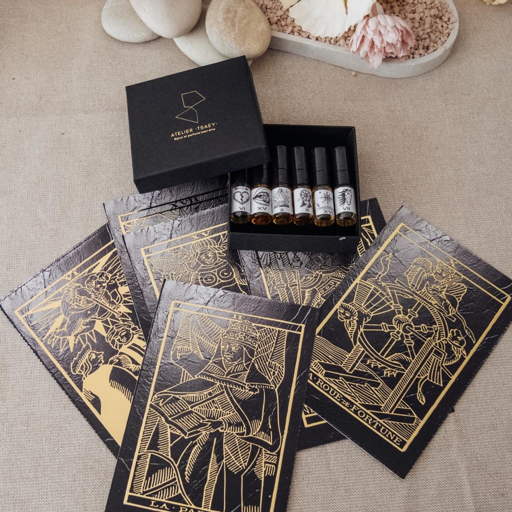 Les parfums du tarot Tsaey La Roue de Fortune- Pack II des 6 échantillons