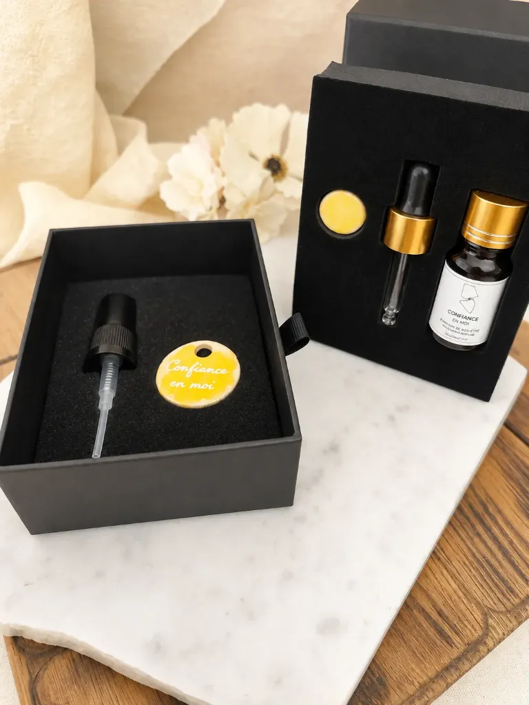 Coffret parfum bien-être Confiance en moi – 10 ml
