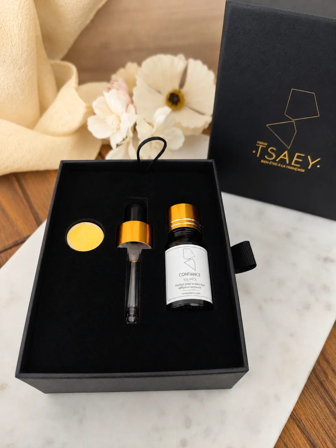 Coffret Parfum bien-être Confiance En Moi - 10ml