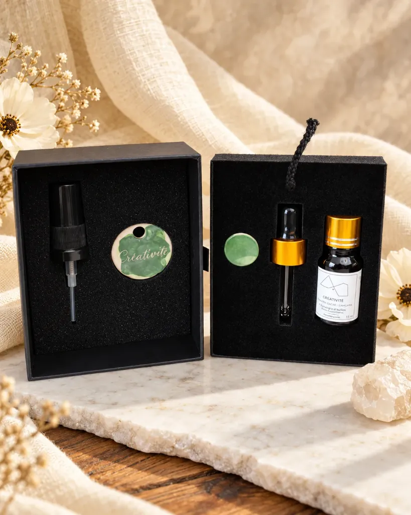 Coffret parfum bien-être Créativité – 10 ml