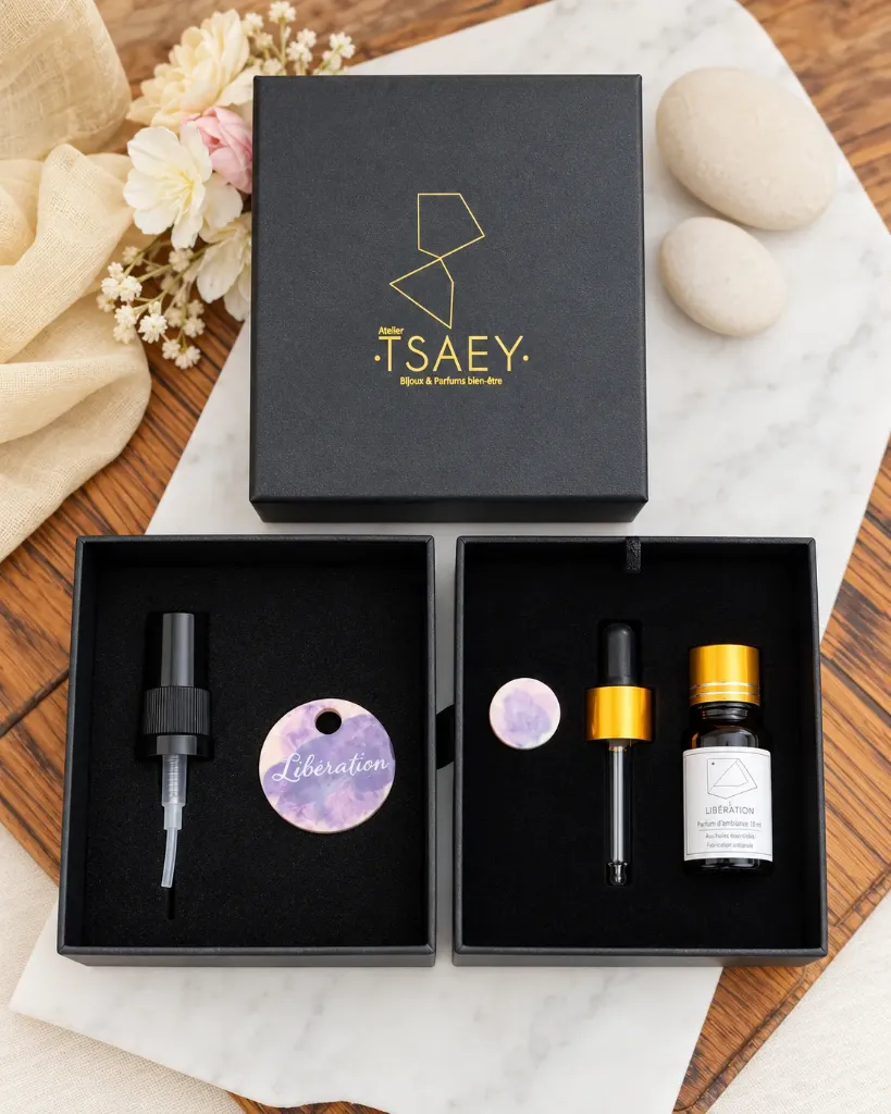 Coffret parfum bien-être Libération – 10 ml