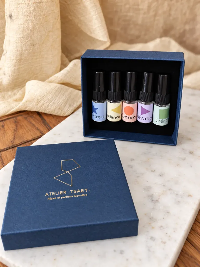 Coffret découverte – Les 5 parfums bien-être (5 parfums)