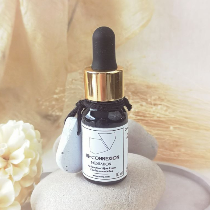 flacon 10 ml Parfum bien-être reconnexion  Pour Bijoux Olfactifs
